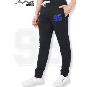 BLACK - Men's Regular Fit Joggers Track Pant