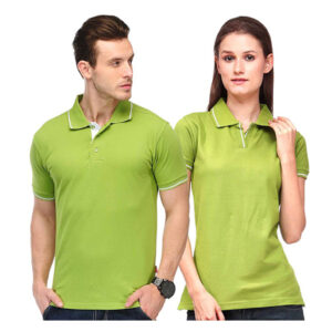 Scott Organic Polo T Shirt AppleGreen